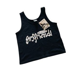 DEADSTOCK JOE BOXER Tank Top!!!! Says “girlfriend!” Super cute!